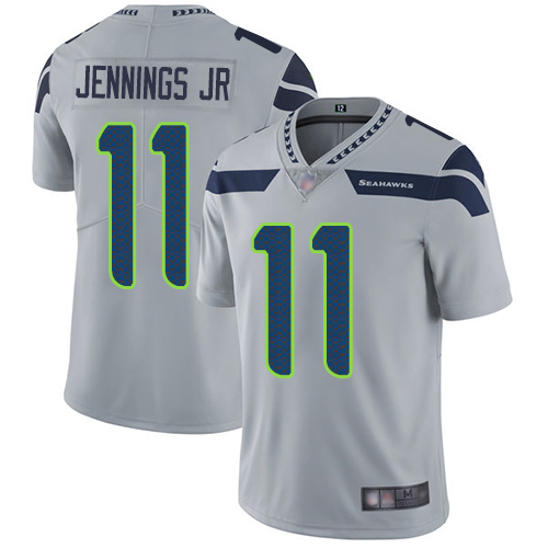 Seattle Seahawks Limited Grey Men Gary Jennings Jr. Alternate Jersey NFL Football #11 Vapor Untouchable